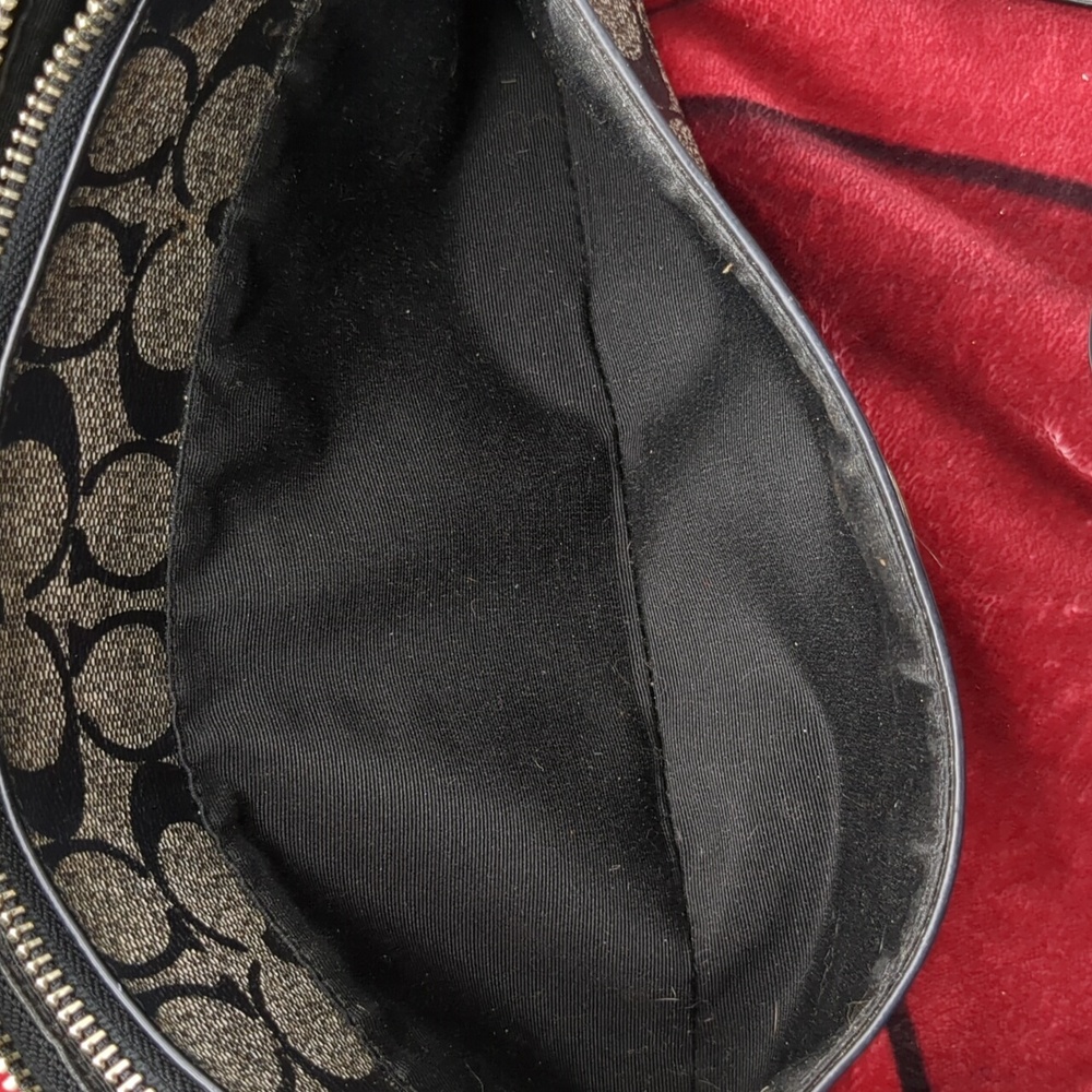 Coach canvas bag with removable pouch - Picture 9 of 16